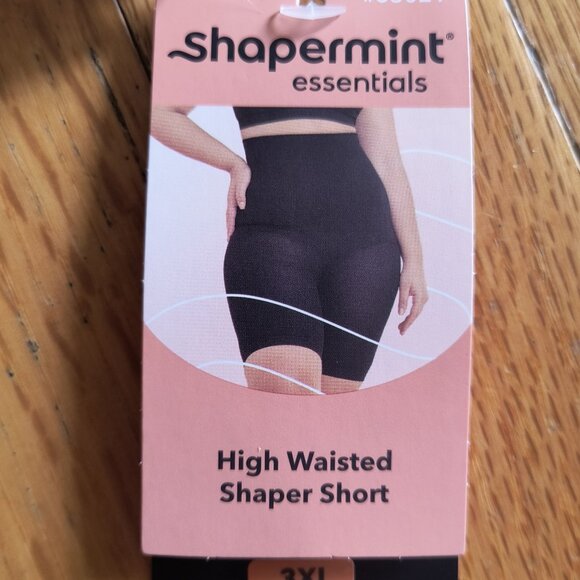 SHAPERMINT Essentials Beige 3X High Waisted Shaper Short NWT - Picture 6 of 8
